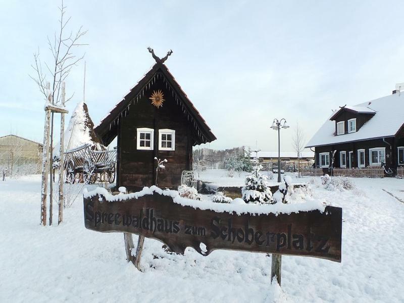 Spreewaldhaus Zum Schoberplatz Daire Lübben Dış mekan fotoğraf